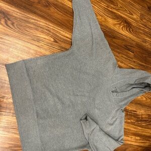 Gray Hooded Sweatshirt